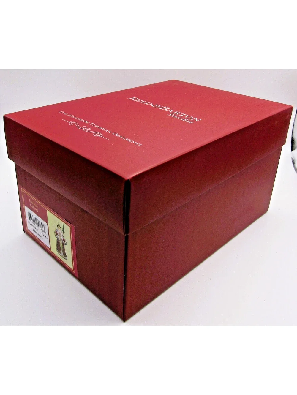 Reed & Barton Pere Noel Signature Santa Ornament Original Box and Tag C4114G